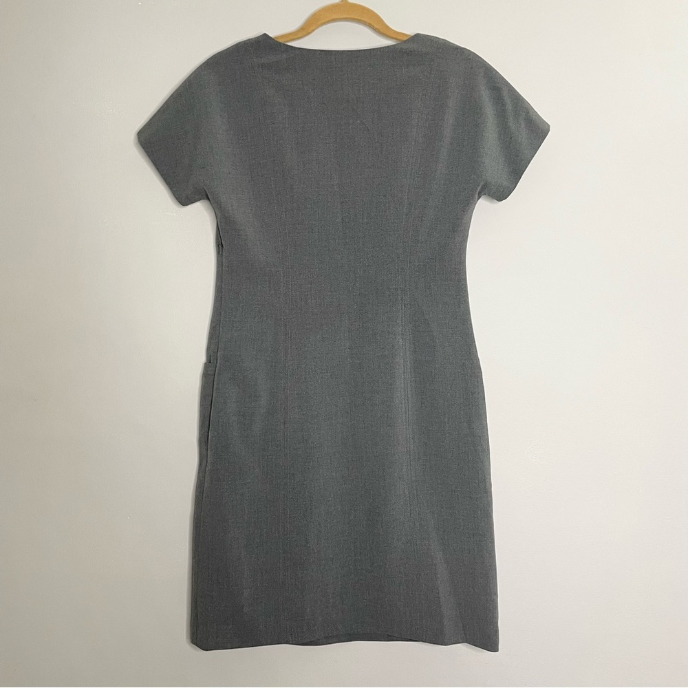 Apostrophe Essentials Short Sleeve Sheath Dress View 3
